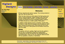 Vigilant Designs website image